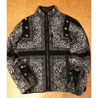 シュプリーム(Supreme)の本日限定値下 Reversible Bandana Fleece Jacket(ブルゾン)