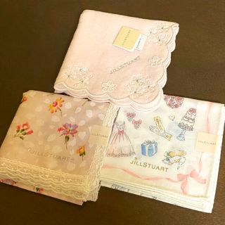 ジルスチュアート(JILLSTUART)の入荷いたしました！☆ジルスチュアートタオルハンカチ、ハンカチセット新品(ハンカチ)