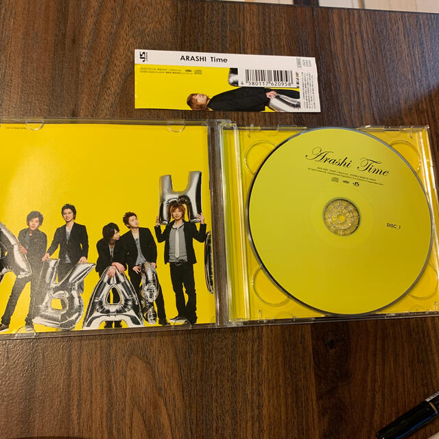 嵐　Time 初回限定盤☆ エンタメ/ホビーのCD(ポップス/ロック(邦楽))の商品写真