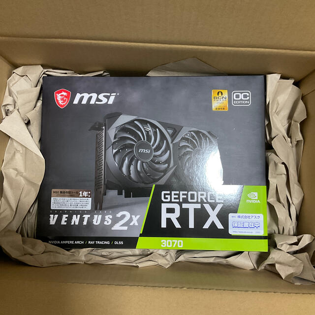 MSI GeForce RTX 3070 VENTUS 2X OC