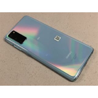 サムスン(SAMSUNG)のGalaxy S20 5G クラウドブルー 128GB  au　SIMフリー  (スマートフォン本体)