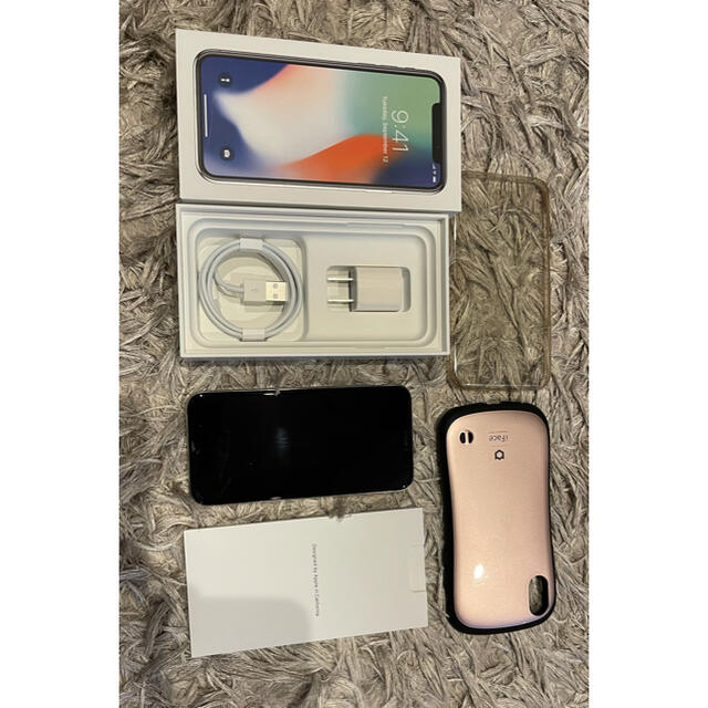 iPhoneX 256GB シルバー　ジャンク品