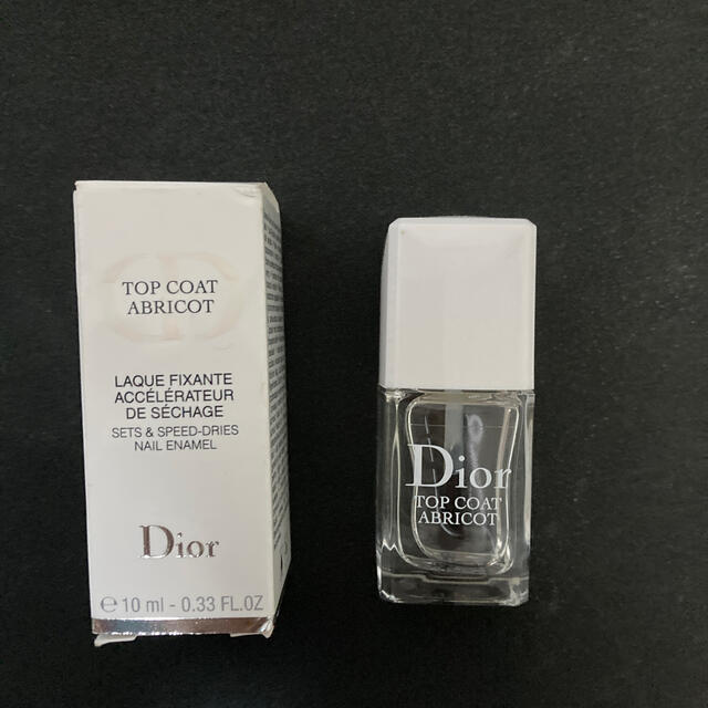 Dior(ディオール)のディオール　トップコート　アブリコ コスメ/美容のネイル(ネイルトップコート/ベースコート)の商品写真