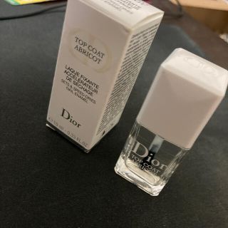 ディオール(Dior)のディオール　トップコート　アブリコ(ネイルトップコート/ベースコート)