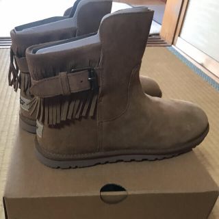 アグ(UGG)のUGGフリンジブーツ美品 値下げ(ブーツ)