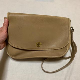 コーチ(COACH)のOld COACH オールドコーチ ショルダー サンドベージュ(ショルダーバッグ)