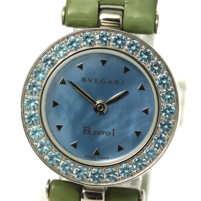 BVLGARI(ブルガリ)の極美品　BVLGARI ビーゼロワン　BZ22S ブルートパーズベゼル　腕時計 レディースのファッション小物(腕時計)の商品写真