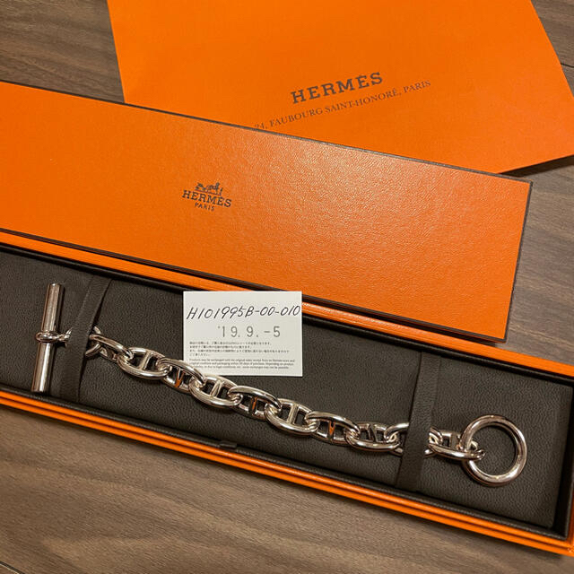 【新品】HERMES エルメス　シェーヌダンクル　TGM 10コマ