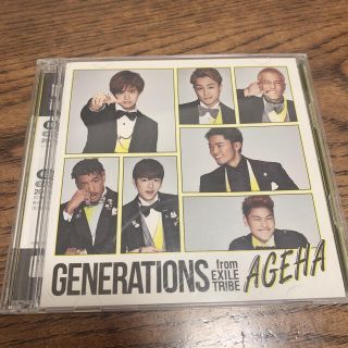 ジェネレーションズ(GENERATIONS)のGENERATIONS｢AGEHA｣(ポップス/ロック(邦楽))