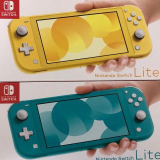 ニンテンドースイッチ(Nintendo Switch)の【K様専用】任天堂Switch Lite  2台 任天堂スイッチ ライト(家庭用ゲーム機本体)