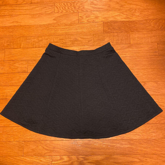 値下げ中❗️ブラック  スカート  レディースのスカート(ひざ丈スカート)の商品写真