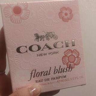 コーチ(COACH)のCOACH オードパルファム フローラルブラッシュ  50㎖(香水(女性用))