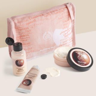 ザボディショップ(THE BODY SHOP)のTHE BODY SHOP ザ･ボディショップ シア ポーチギフト(ボディクリーム)