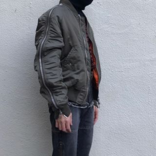 john lawrence sullivan 17aw ジップMA-1