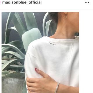 MADISONBLUE   マディソンブルー スウェット トレーナー 長袖 裏起毛