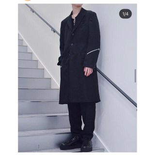 ヨウジヤマモト(Yohji Yamamoto)の19SSヨウジヤマモト ファスナードクタージャケット(テーラードジャケット)