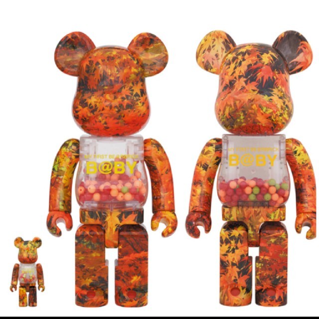 MY FIRST BE@RBRICK B@BY AUTUMN LEAVES ve