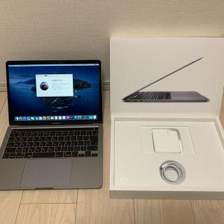 マック(Mac (Apple))の新品同様 Apple MacBook Pro2020 13インチ スペースグレイ(ノートPC)