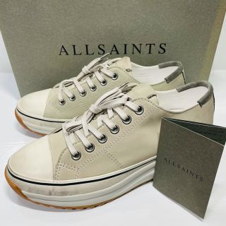 オールセインツ(All Saints)のALLSAINTS  men's  スニーカー ロー　26  ビンテージ加工(スニーカー)