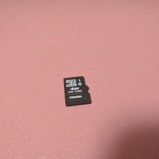 トウシバ(東芝)のmicroSD カード 4GB マイクロsd(PC周辺機器)