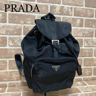 プラダ(PRADA)のPRADA プラダ　リュック　ブラック　美品　人気　正規品(リュック/バックパック)