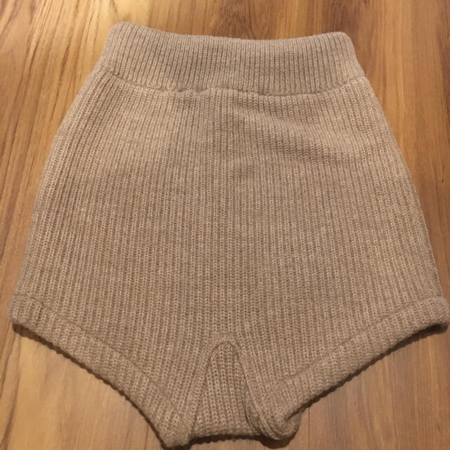 fumika uchida rib high waist knit shorts レディースのパンツ(ショートパンツ)の商品写真