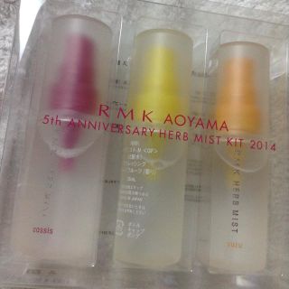 アールエムケー(RMK)の【新品未使用】ハーブミストキット(化粧水/ローション)