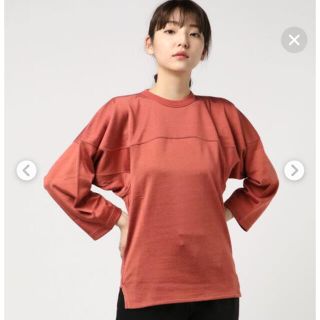 プラージュ(Plage)のJANE SMITH ジェーンスミス /BIG FOOTBALL T-SHIRT(カットソー(長袖/七分))