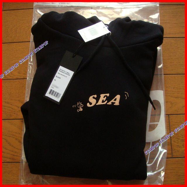 SEA(シー)のWIND AND SEA スヌーピー 銀座三越限定 ウッドストック パーカー メンズのトップス(パーカー)の商品写真