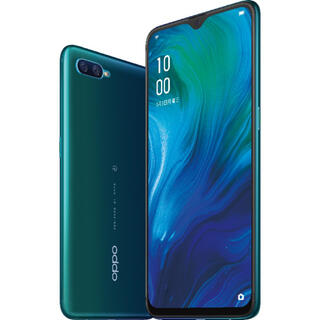 OPPO - 新品 2台 OPPO Reno A ブルー 6GB 64GB CPH1983BLの通販 by DTi ...
