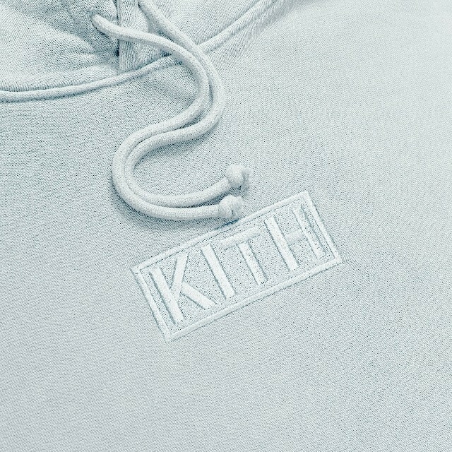 Mサイズ KITH WILLIAMS III HOODIE CHALK メンズのトップス(パーカー)の商品写真