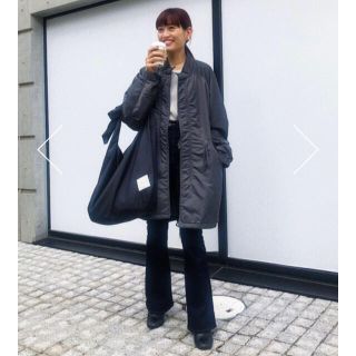 マウジー(moussy)の完売希少☆moussy NYLON M65 FISHTAIL パーカー☆ブラック(モッズコート)