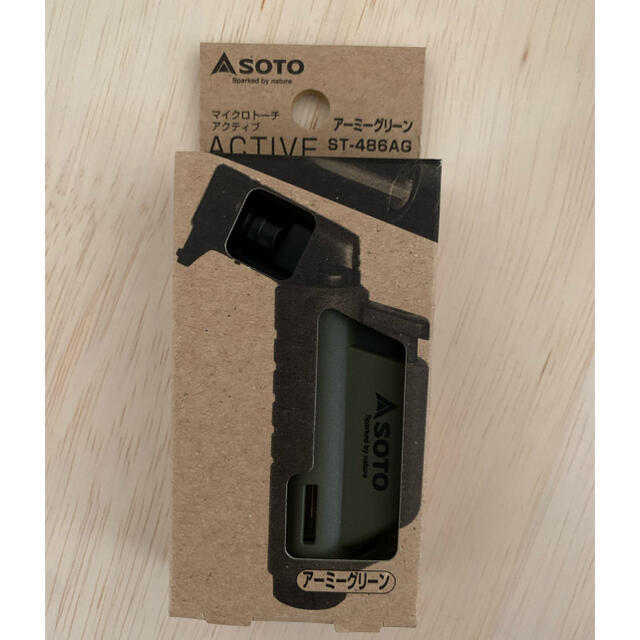 SOTO マイクロトーチ ACTIVE アーミーグリーン