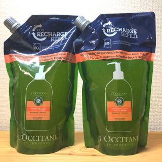 ロクシタン(L'OCCITANE)の★詰替★ ファイブハーブス ピュアフレッシュネスシャンプー 500ml 2袋(シャンプー)