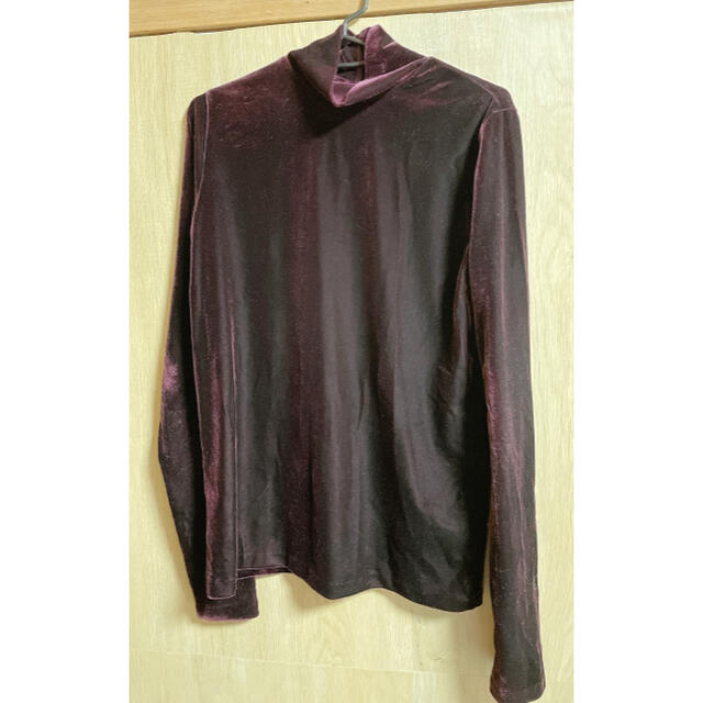 G.V.G.V.(ジーヴィジーヴィ)のG.V.G.V. VELOUR TURTLE NECK TOP レディースのトップス(カットソー(長袖/七分))の商品写真