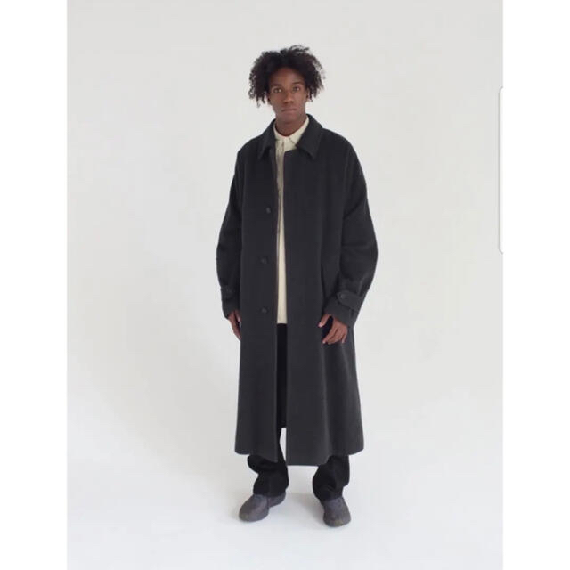 AURALEE CASHMERE WOOL MOSSER BIG COAT