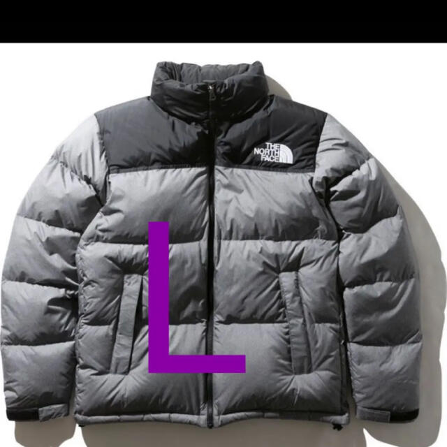 THE NORTH FACE　ヌプシ　メンズ　L　ダウン　グレー