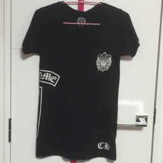 クロムハーツ(Chrome Hearts)のＶネック 美品 クロムハーツ(Tシャツ(半袖/袖なし))