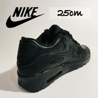 ナイキ(NIKE)の【セール】ナイキ スニーカー エアマックス90 黒 ブラック 25cm Y-12(スニーカー)