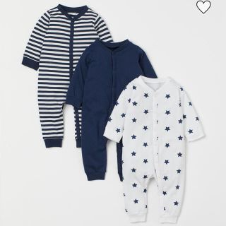 エイチアンドエム(H&M)のh&m パジャマ　ロンパース(ロンパース)