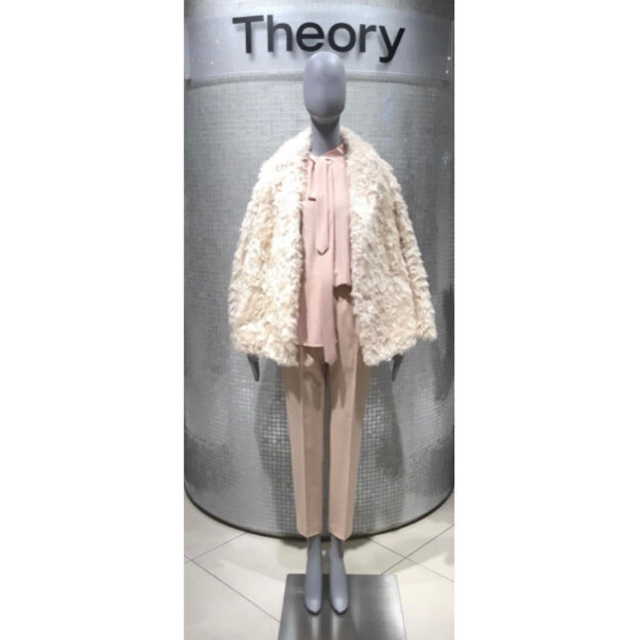 Theory 18aw フェイクファーコート