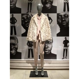 セオリー(theory)のTheory 18aw フェイクファーコート(毛皮/ファーコート)