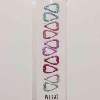 ウィゴー(WEGO)のWEGO ラメカラーハートピン(ヘアピン)