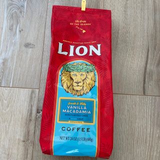 ライオン(LION)のハワイのライオンコーヒーバニラマカダミア大袋入り24オンス680g(コーヒー)