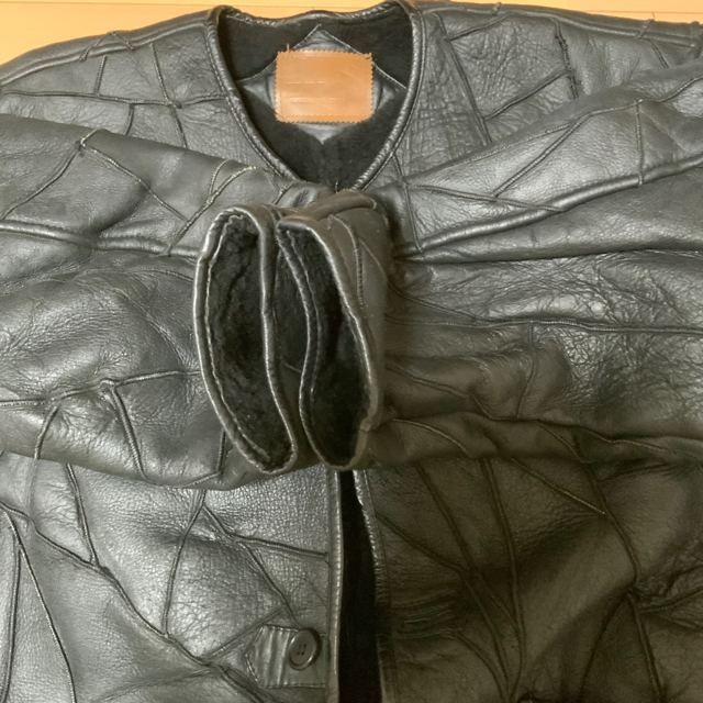 HAI ムートン パッチワーク ジャケット 美品