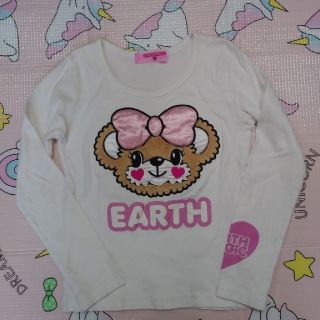 アースマジック(EARTHMAGIC)の売り切れました🙇6マフィーアップリケロンT(Tシャツ/カットソー)