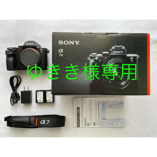 SONY a7SⅡ a7s2 ilce-7sm2 ボディ 本体