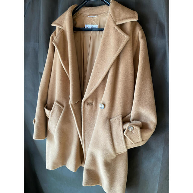 2022高い素材 Max Mara - マックスマーラコート 最高級定価22万☆白