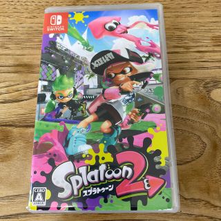 ニンテンドースイッチ(Nintendo Switch)のswitch スプラトゥーン2 ソフト(携帯用ゲームソフト)