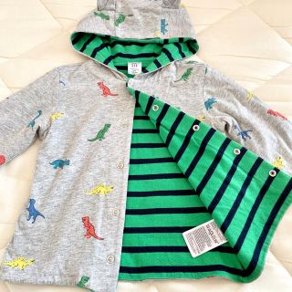 ベビーギャップ(babyGAP)のbaby GAP ギャップ キッズ リバーシブル パーカー アウター 18ヵ月(カーディガン/ボレロ)